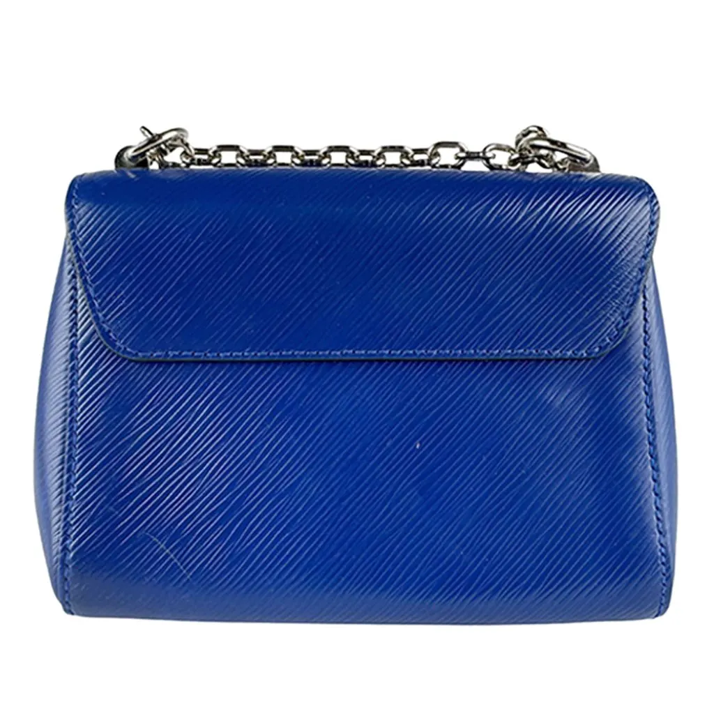 Louis Vuitton Epi Twist PM Blue Leather Very good - Back View