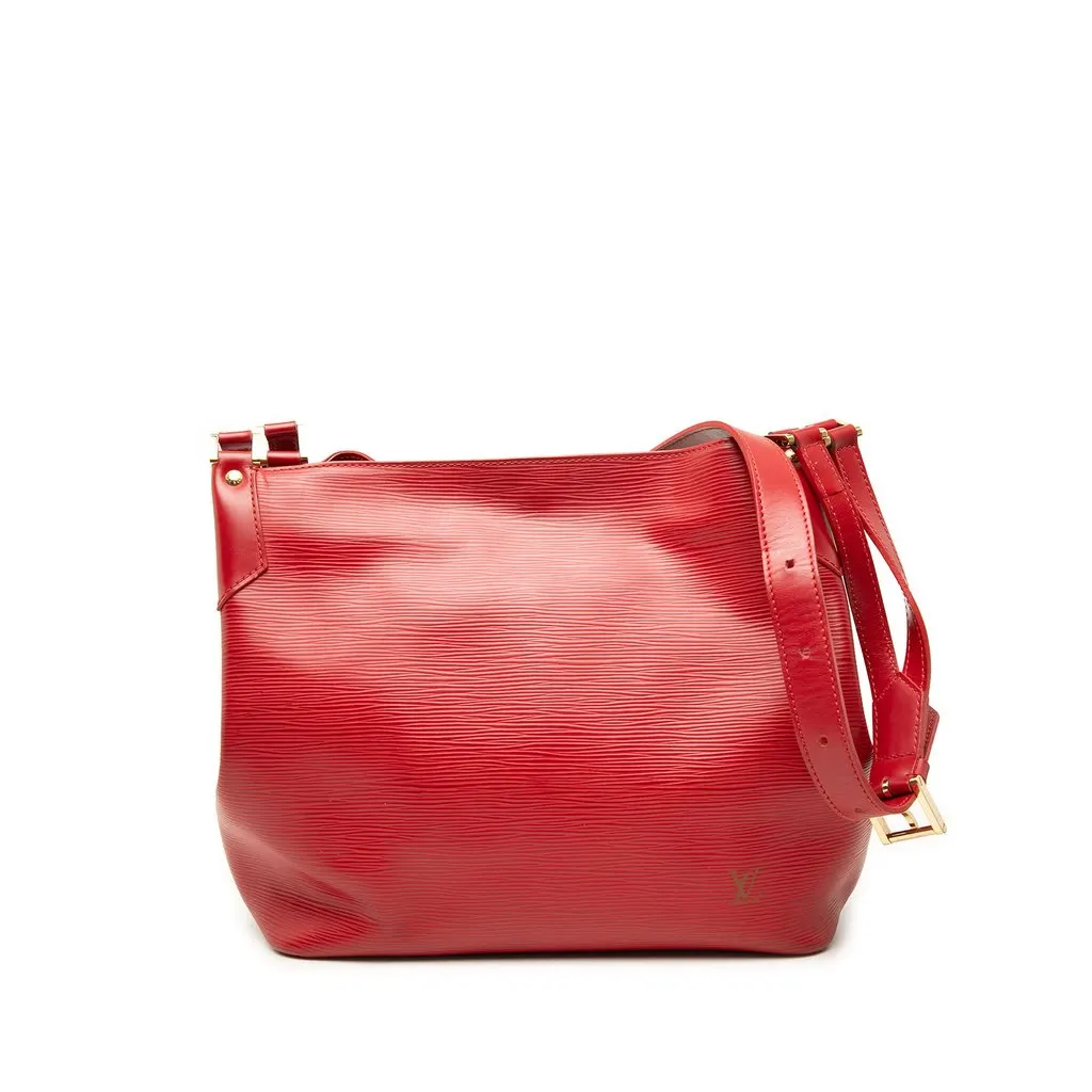 Louis Vuitton Epi Mandara MM Red Leather Good - Front View