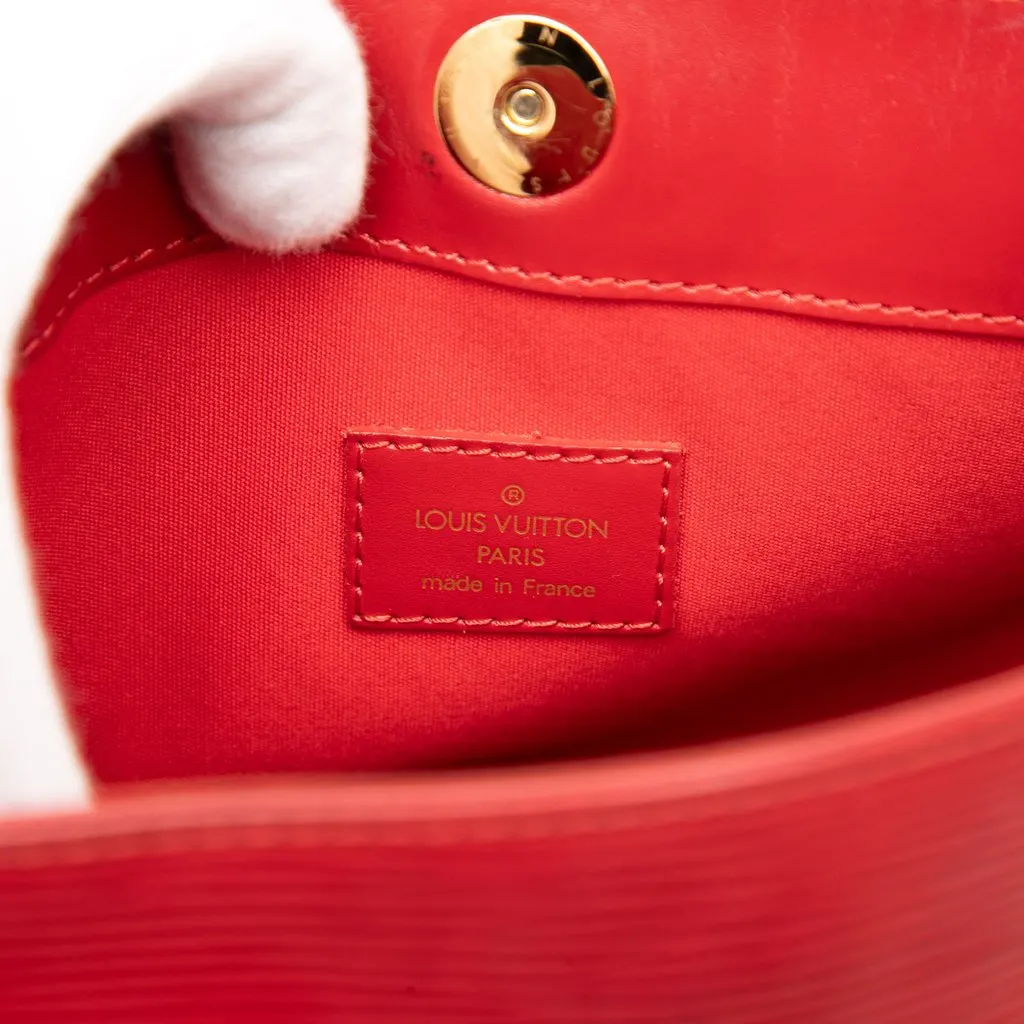 Louis Vuitton Epi Mandara MM Red Leather Good - Box View