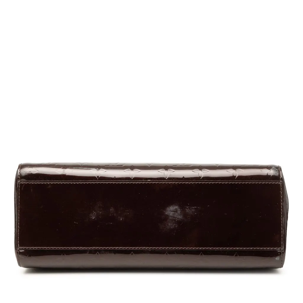 Louis Vuitton Monogram Vernis Catalina Purple Leather Very good - Inside View