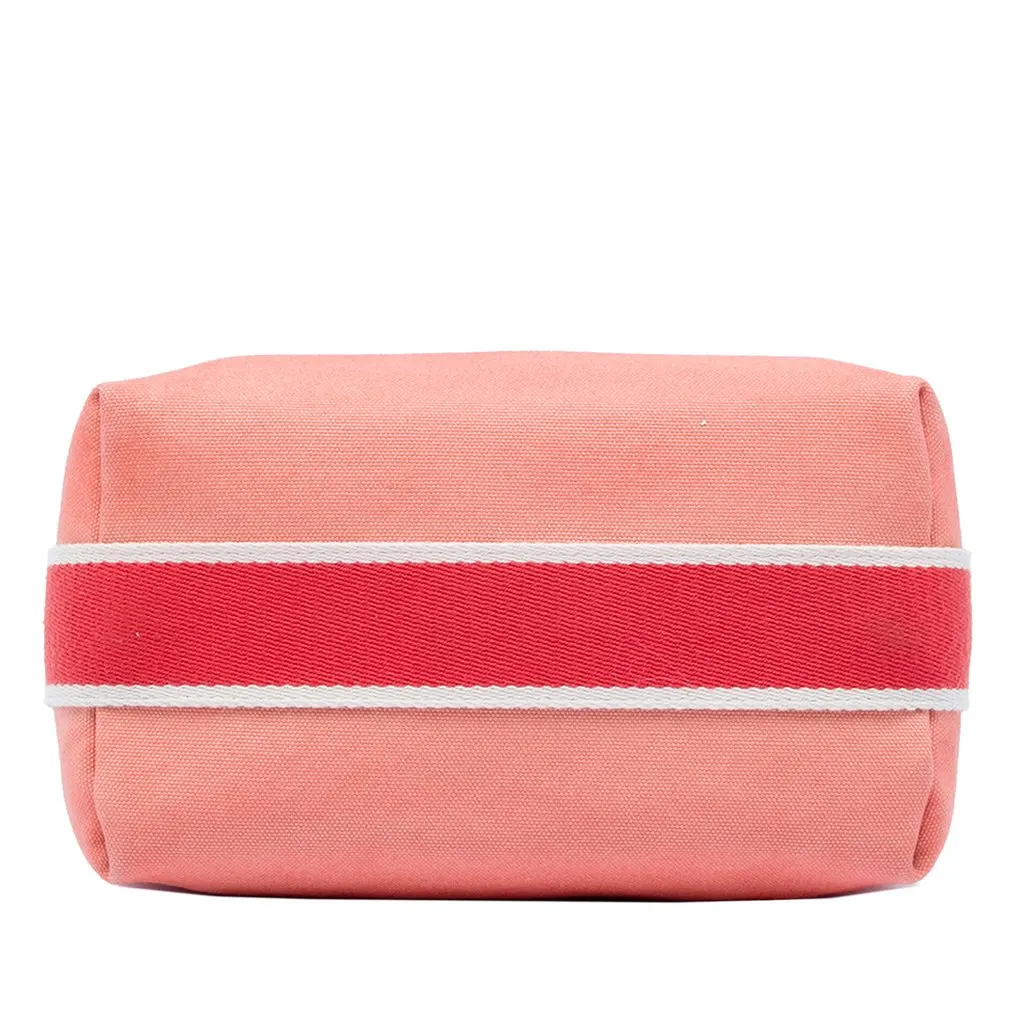 Hermès Small Toile Bride A Brac Case Pink Very good - Inside View
