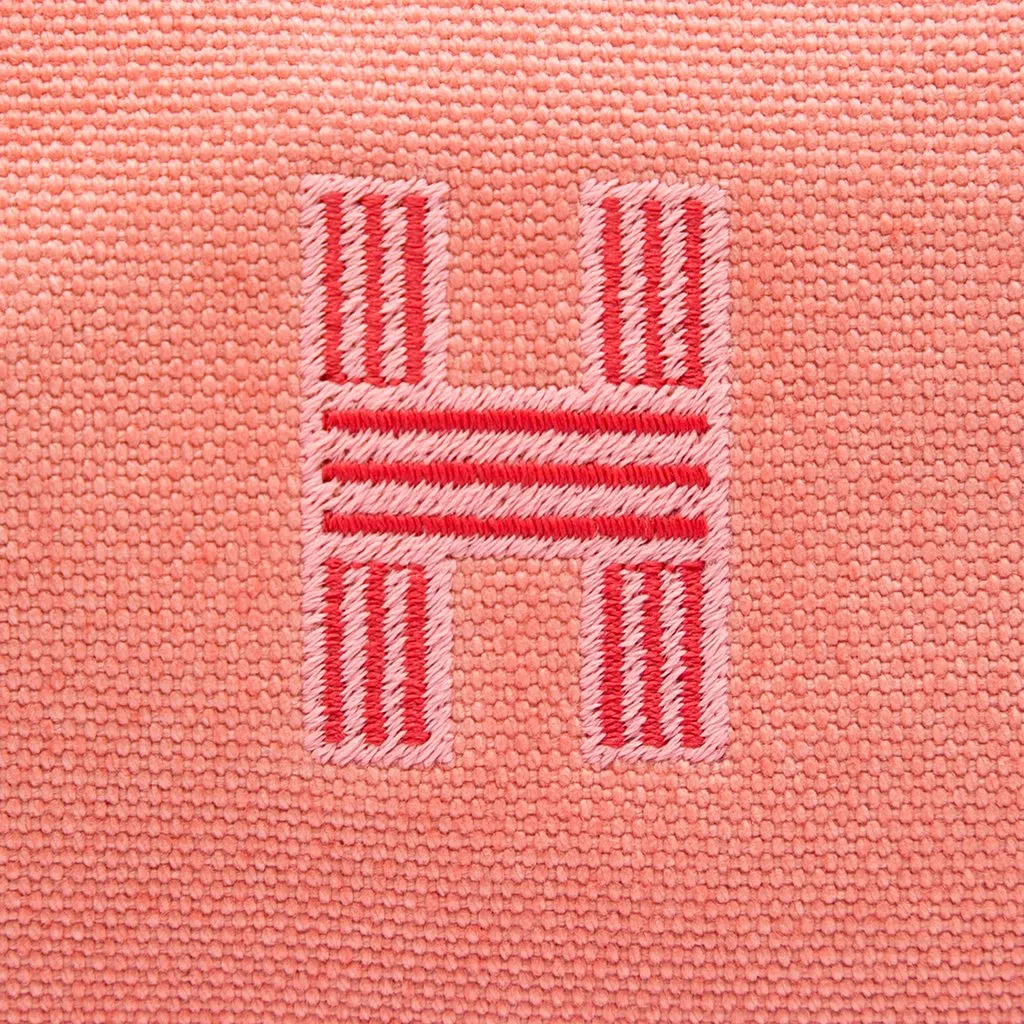 Hermès Small Toile Bride A Brac Case Pink Very good - Box View