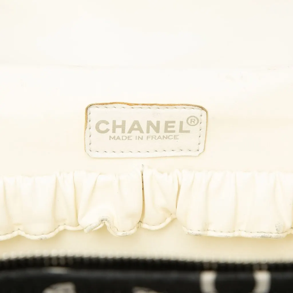 Chanel Printed Canvas 31 Rue Cambon Vanity Case Black Very good - Box View