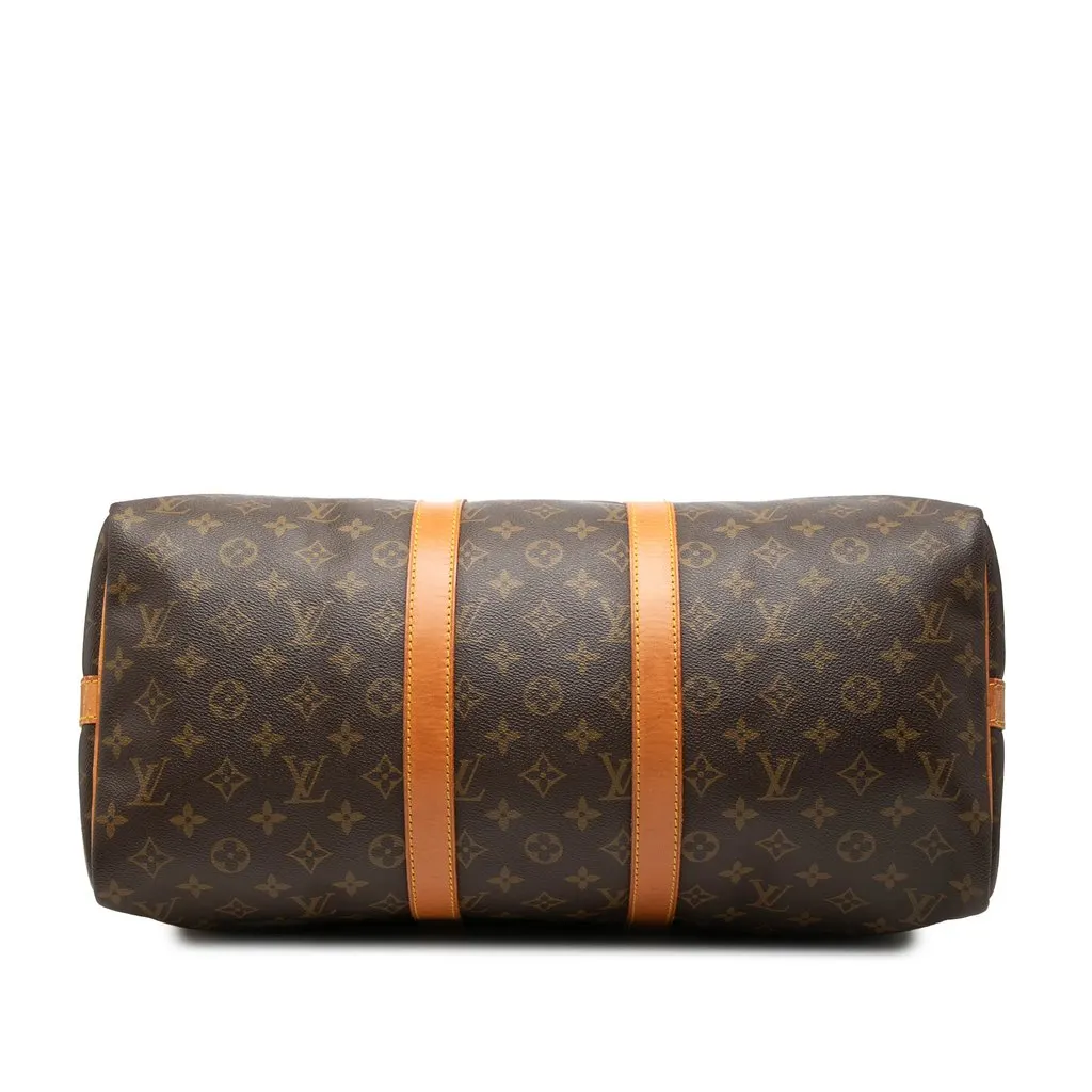 Louis Vuitton Monogram Keepall Bandouliere 45 Brown Very good - Inside View