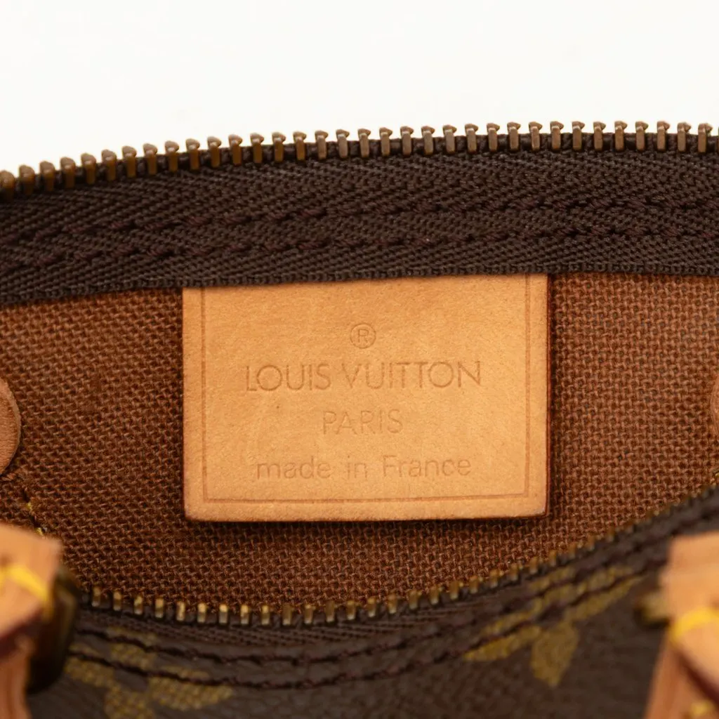 Louis Vuitton Monogram Mini Speedy HL Brown Canvas Good - Box View