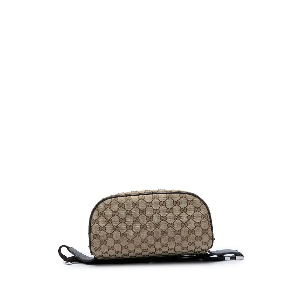 Gucci GG Canvas Waist Pouch Beige Very good - Inside View