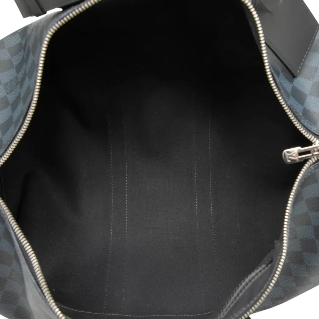 Louis Vuitton Damier Graphite Keepall Bandouliere 45 Black Very good - Model View