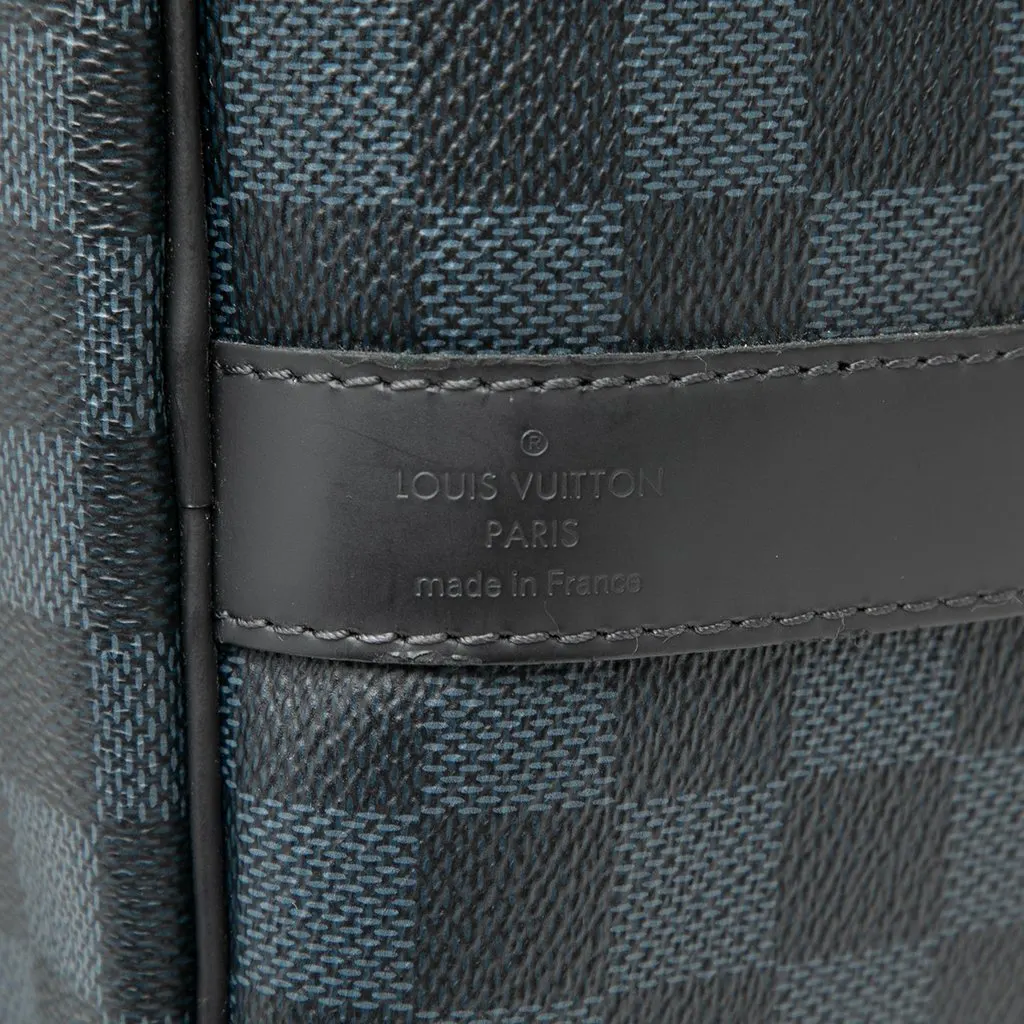 Louis Vuitton Damier Graphite Keepall Bandouliere 45 Black Very good - Box View