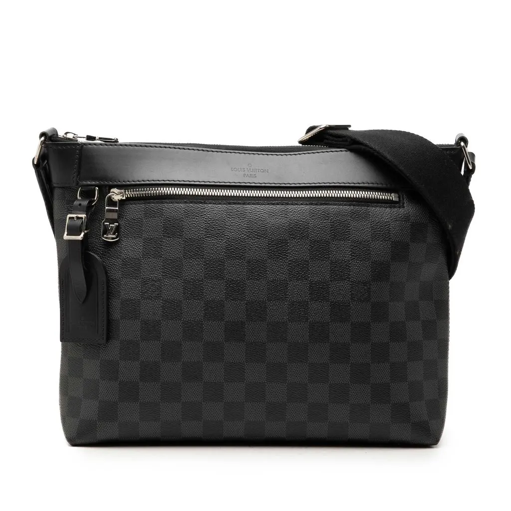 Louis Vuitton Damier Graphite Mick PM Black Canvas Very good - Front View