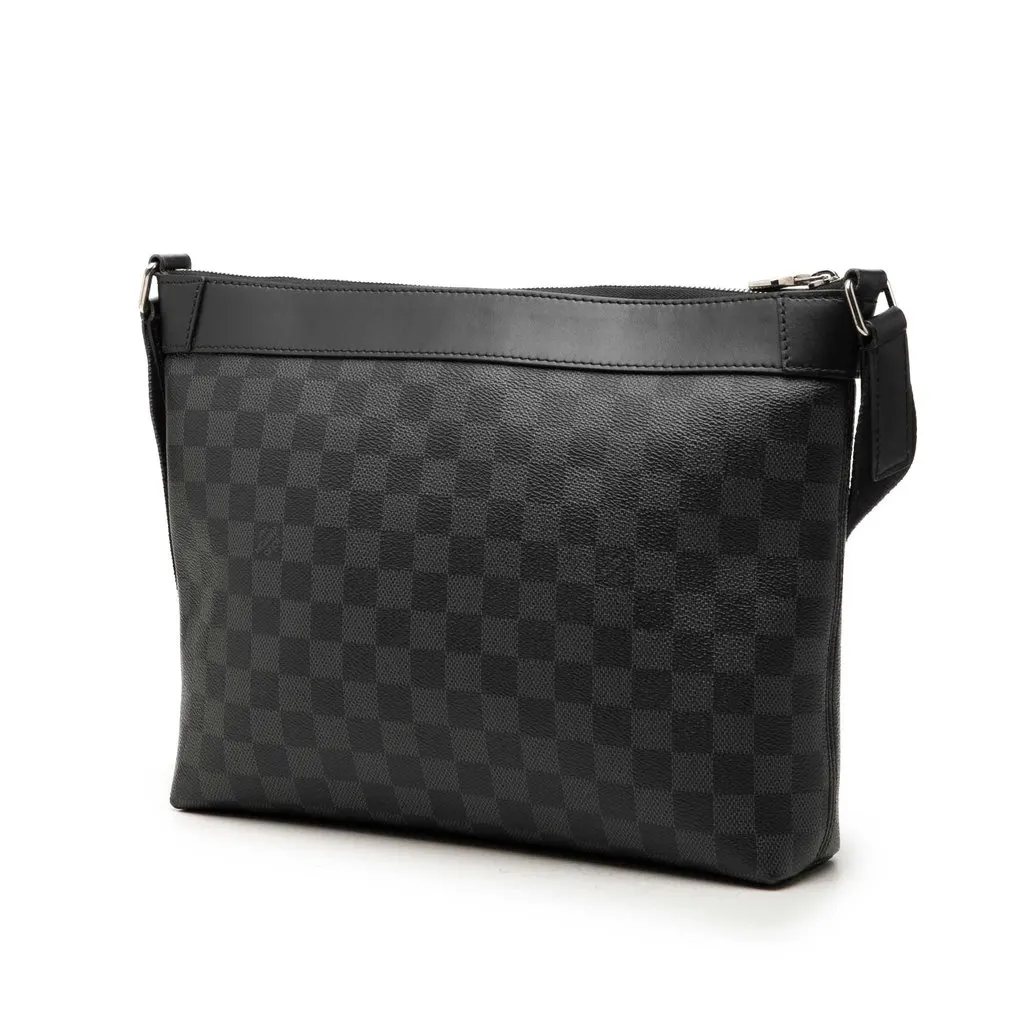 Louis Vuitton Damier Graphite Mick PM Black Canvas Very good - Back View