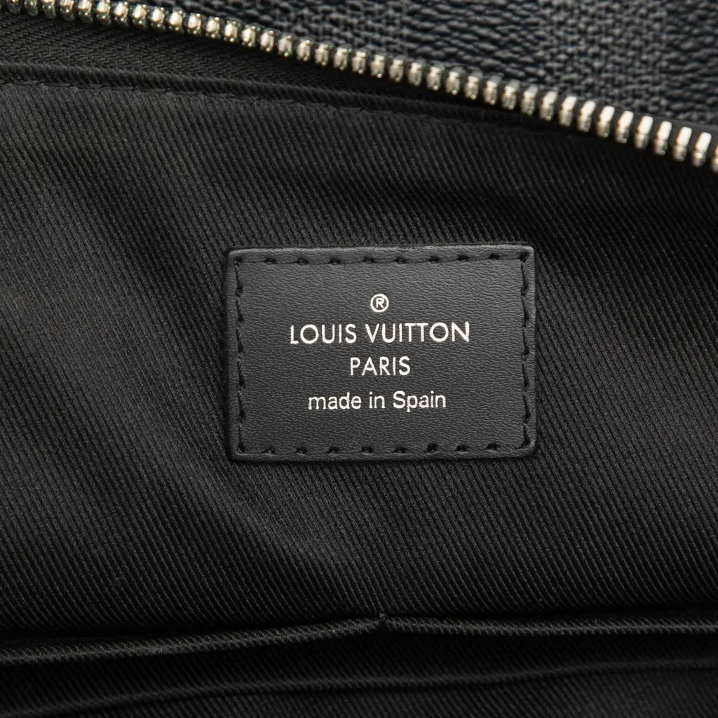 Louis Vuitton Damier Graphite Mick PM Black Canvas Very good - Box View