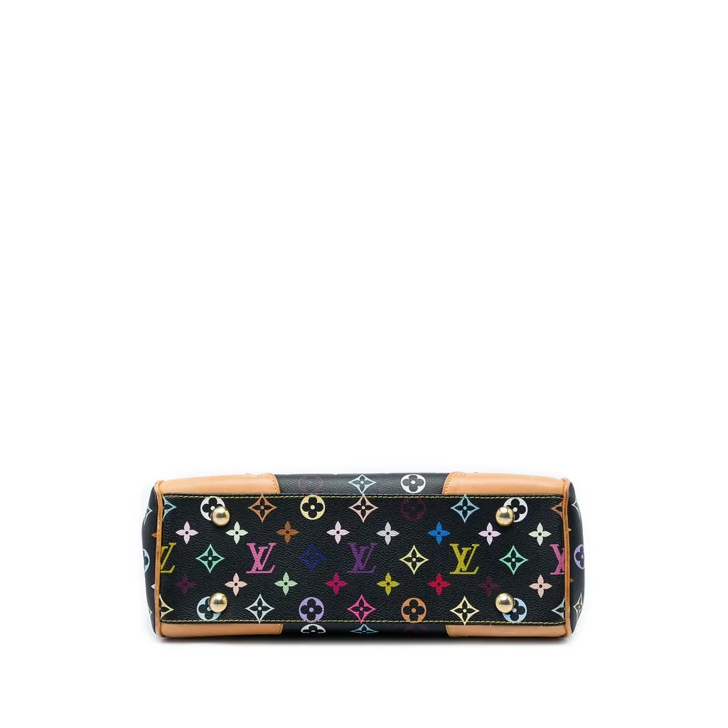 Louis Vuitton Monogram Multicolore Beverly MM Black Very good - Inside View