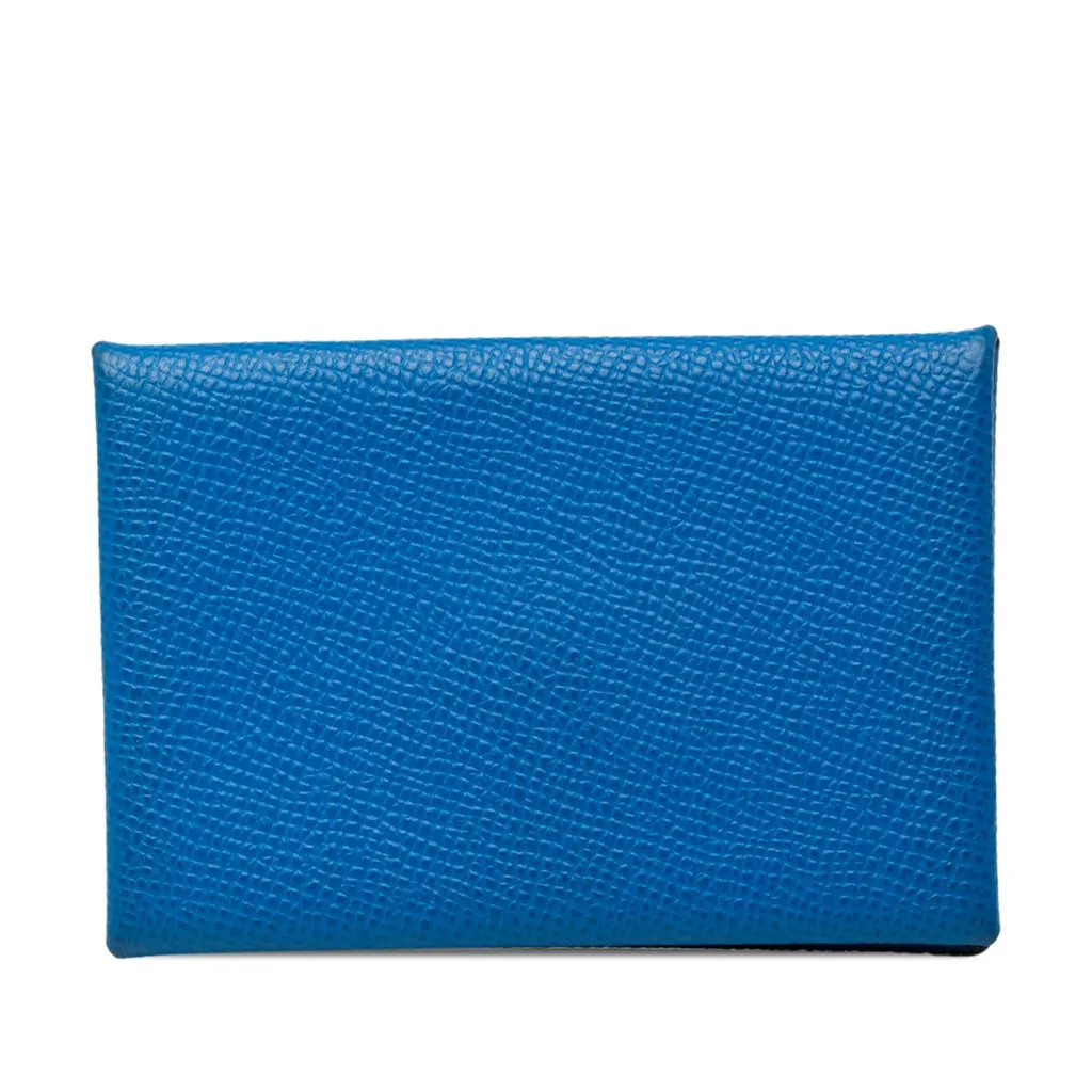Hermès Epsom Calvi Card Holder