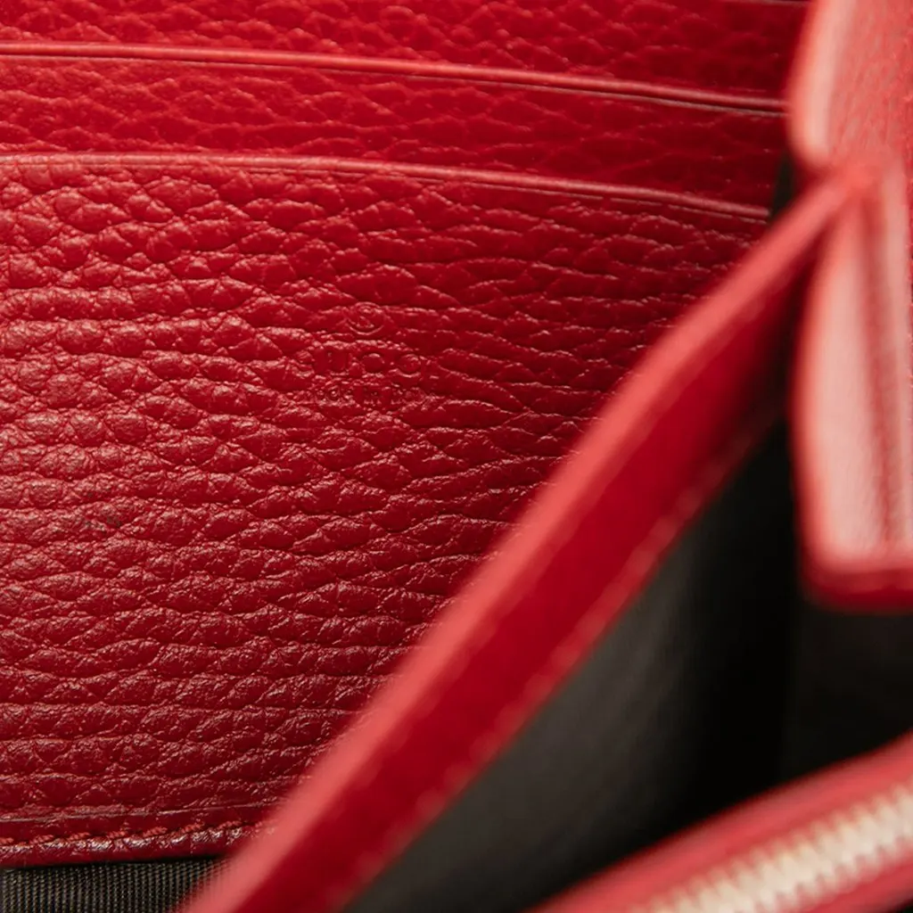Gucci Calfskin Dionysus Wallet on Chain Red Leather Good - Box View