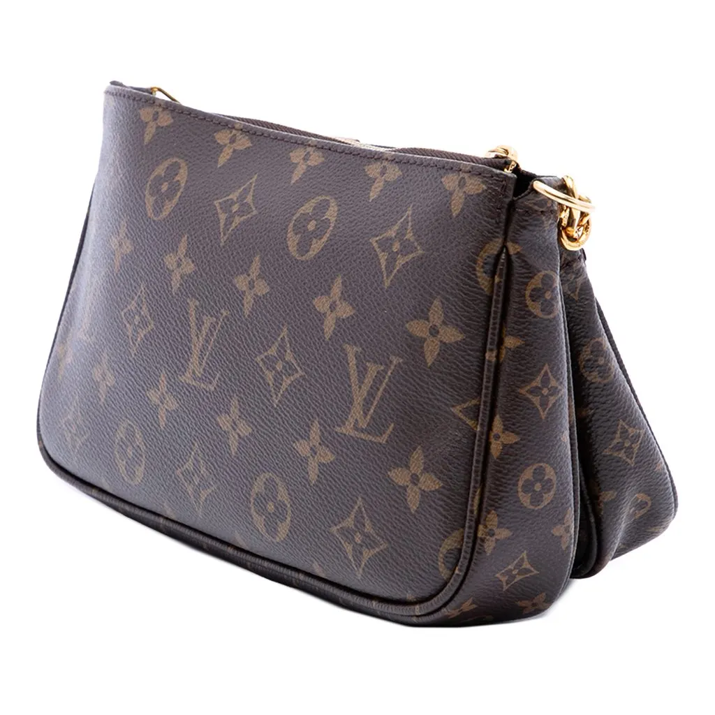 Louis Vuitton Monogram Multi Pochette Accessoires Brown Very good - Back View