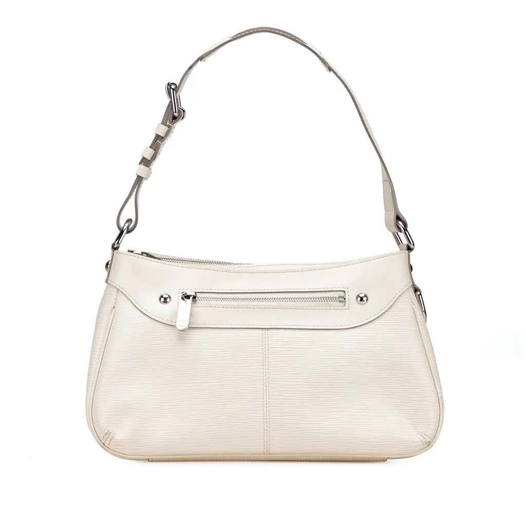 Louis Vuitton Epi Turenne PM White Leather Good - Front View