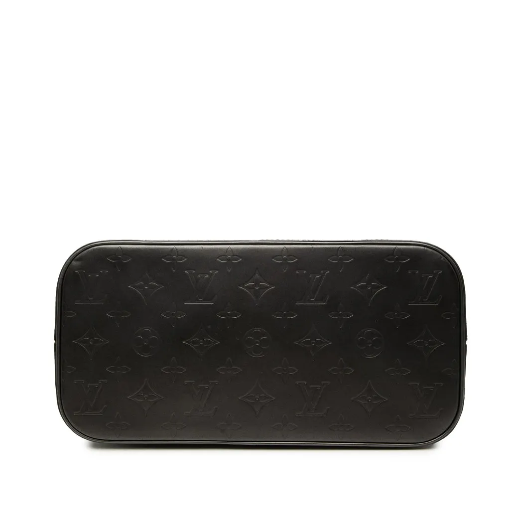 Louis Vuitton Monogram Mat Stockton Black Leather Very good - Inside View