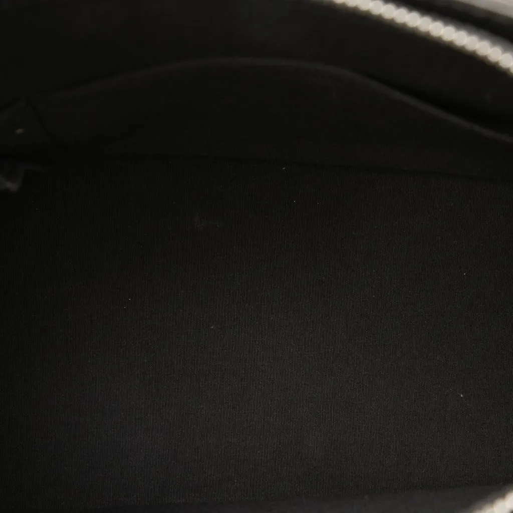 Louis Vuitton Monogram Mat Stockton Black Leather Very good - Model View