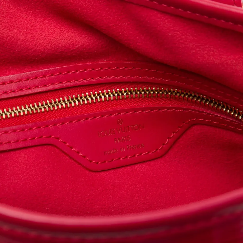 Louis Vuitton Epi Bucket PM Red Leather Very good - Box View