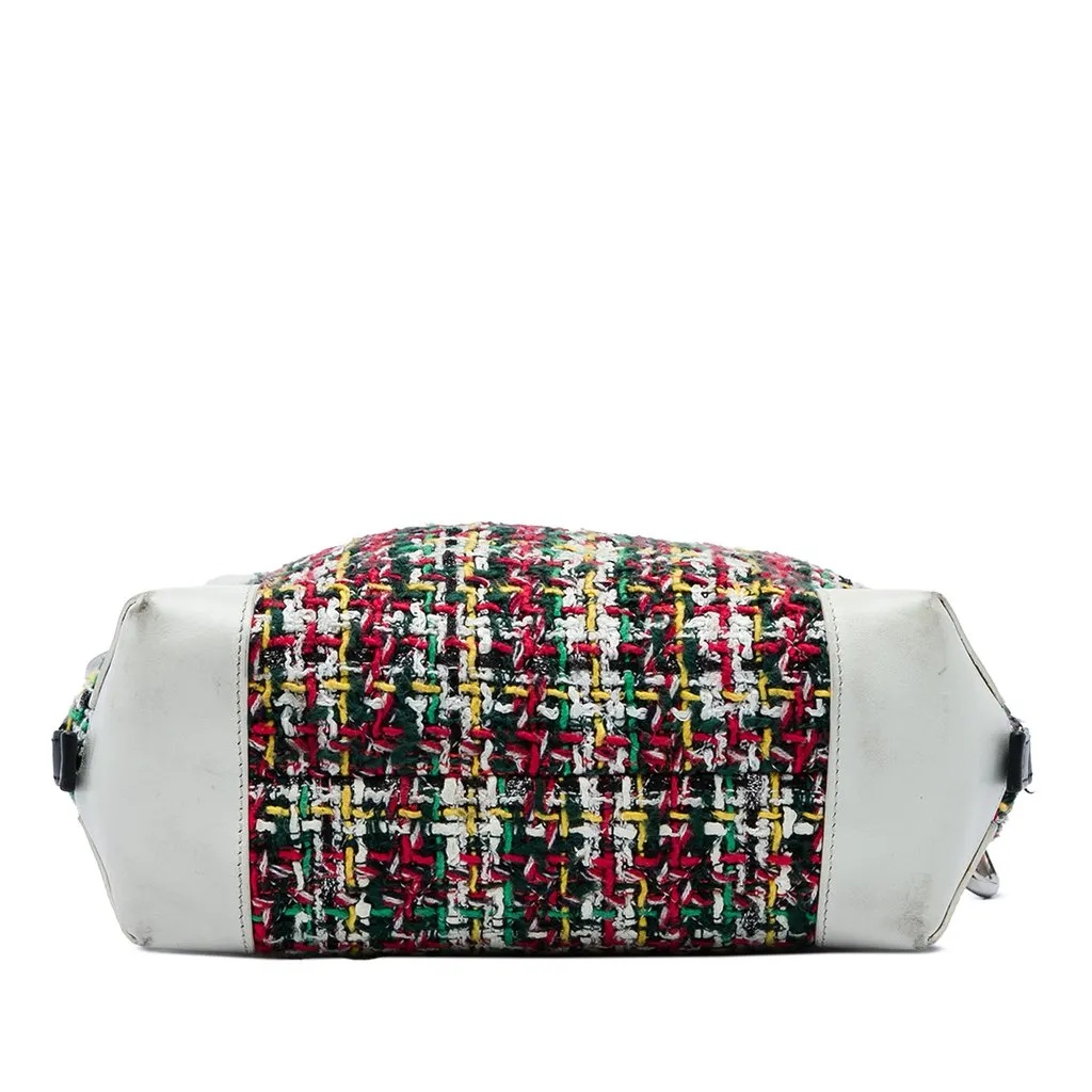 Chanel Tweed Street Allure Camera Bag Red Tweed Very good - Inside View