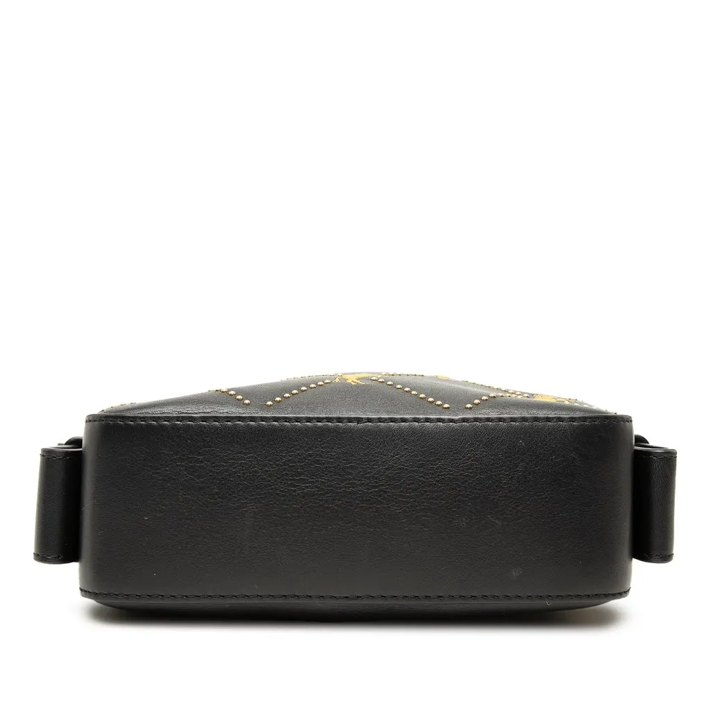 Chloé Studded Calfskin Embroidered Little Horses Crossbody Black Leather Very good - Inside View