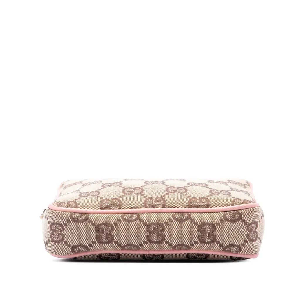 Gucci GG Canvas Crossbody Beige Canvas Very good - Inside View