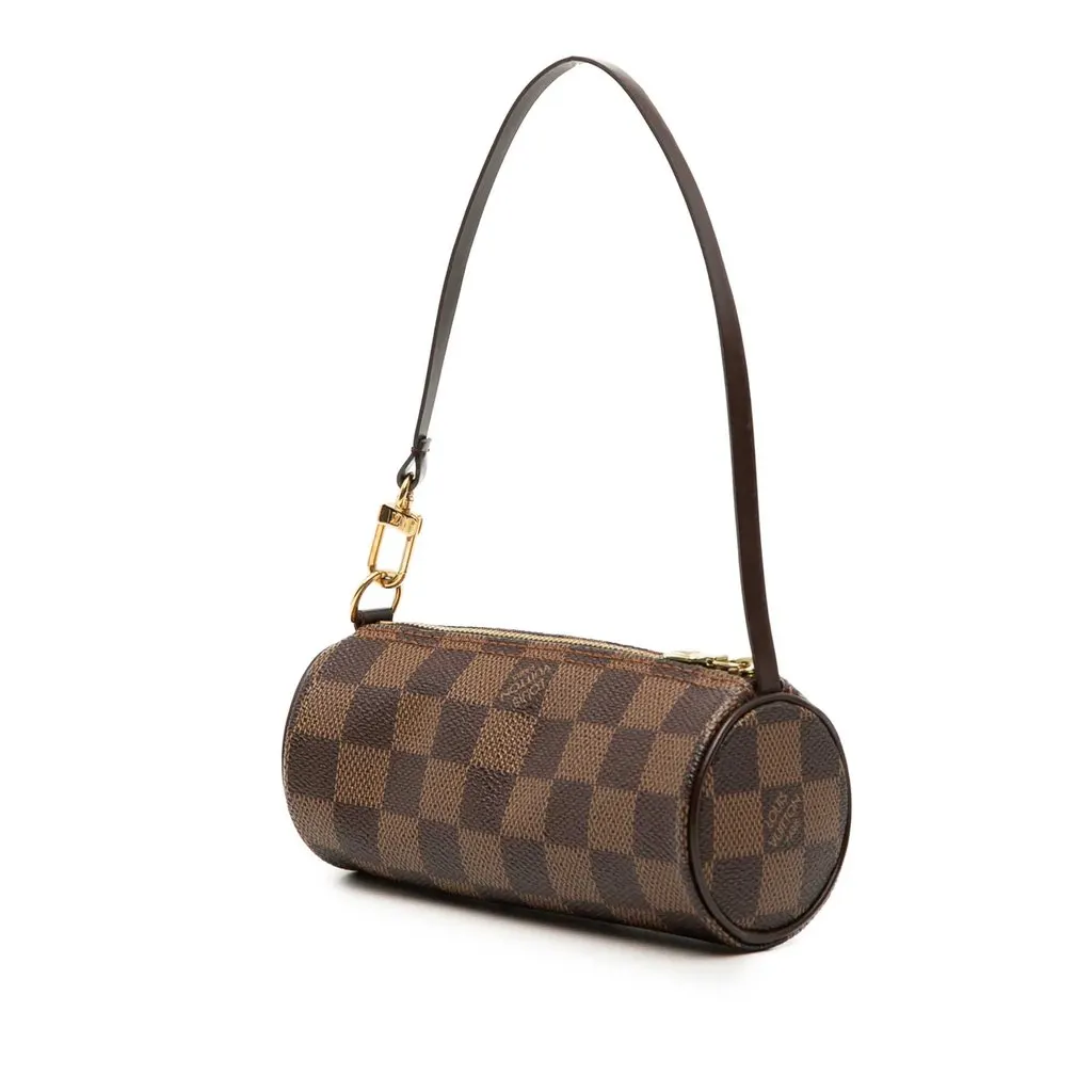 Louis Vuitton Damier Ebene Papillon Pochette Brown Very good - Back View
