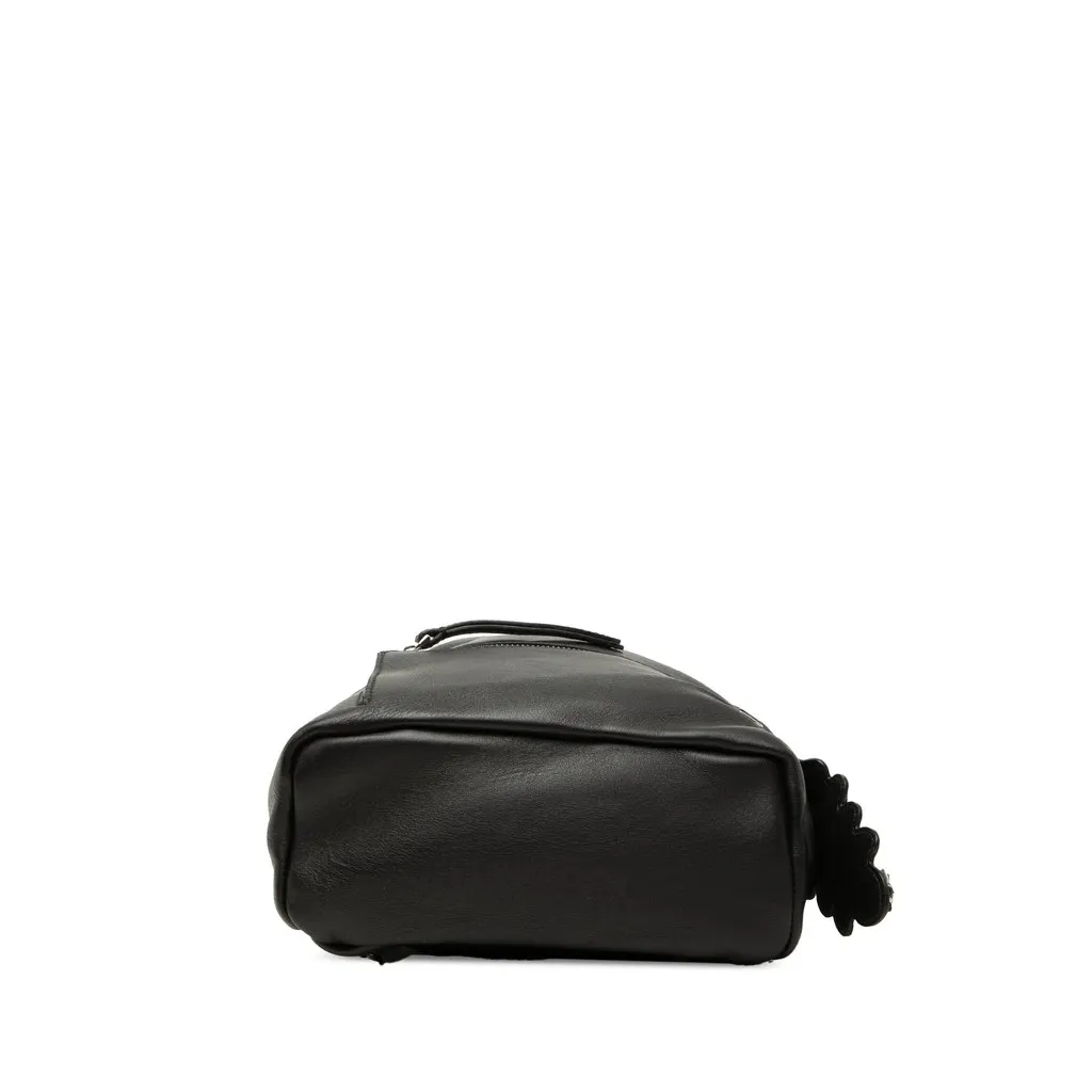 Fendi Mini Calfskin By The Way Backpack Black Leather Very good - Inside View