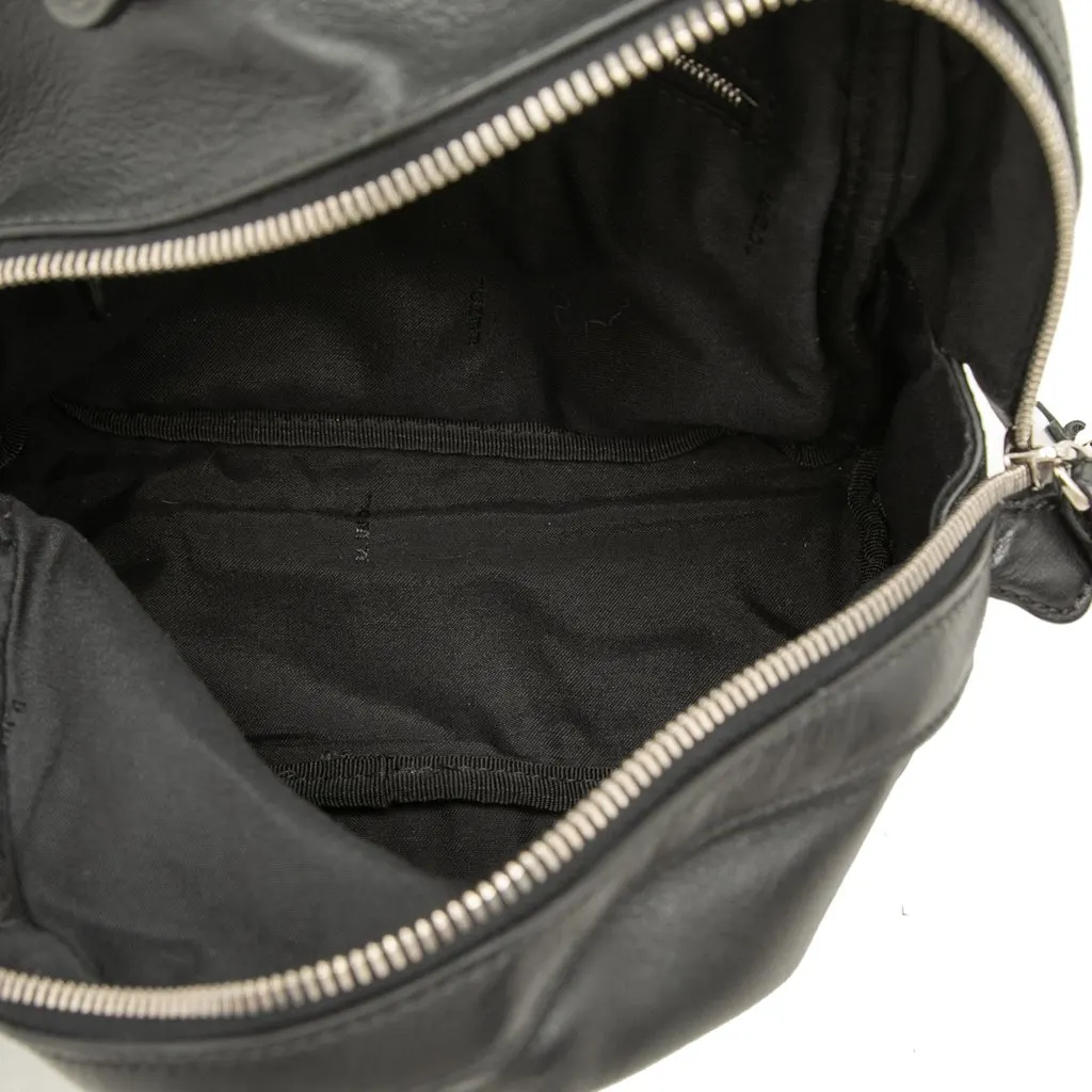 Fendi Mini Calfskin By The Way Backpack Black Leather Very good - Model View