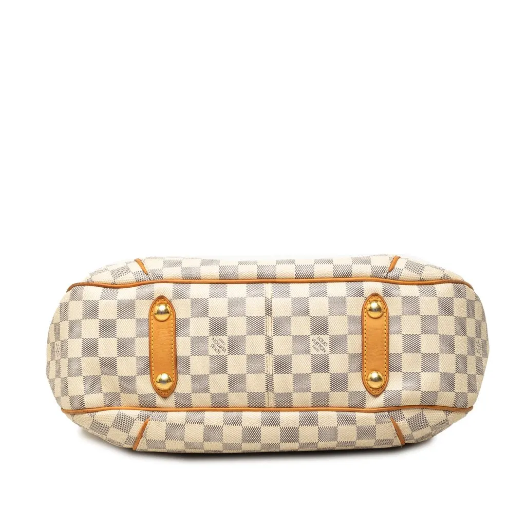 Louis Vuitton Damier Azur Galliera PM White Good - Inside View