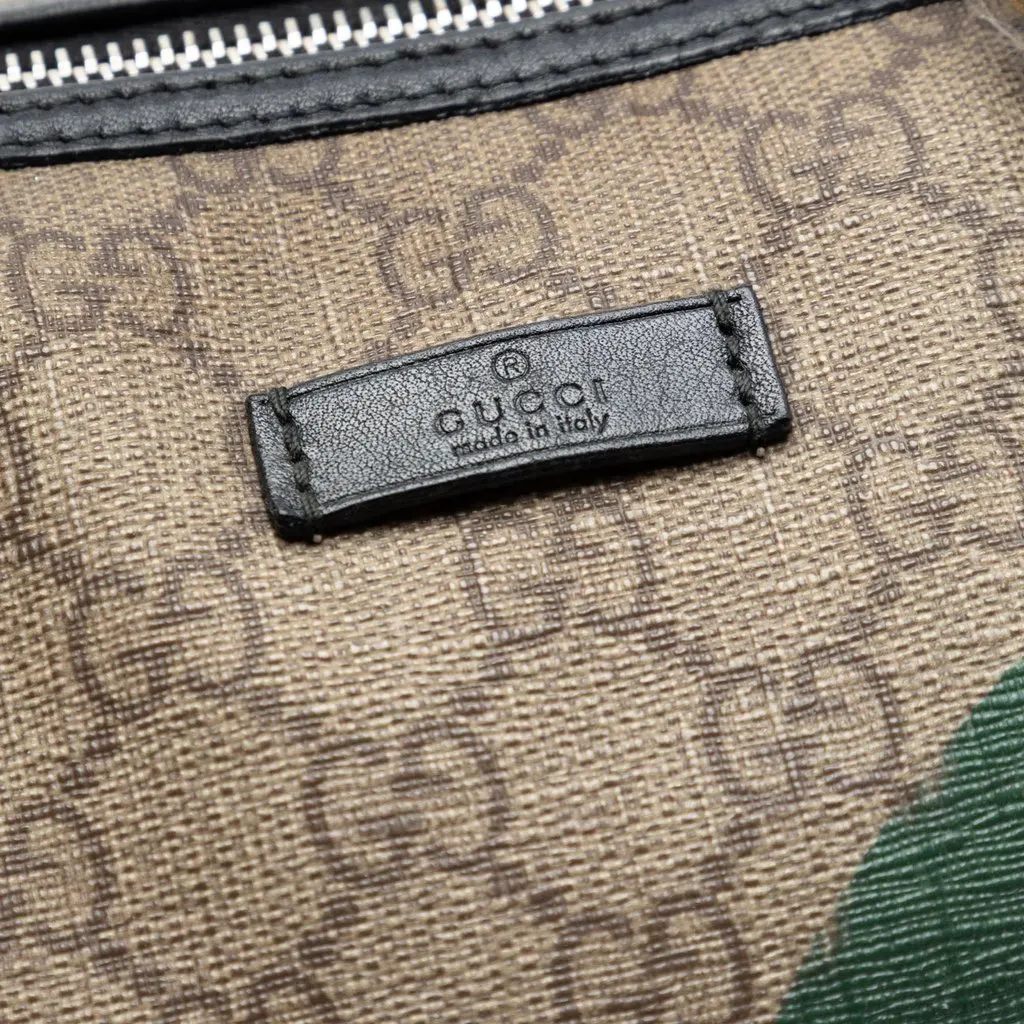 Gucci Medium GG Supreme Italian Flag Joy Boston Bag Beige Very good - Box View