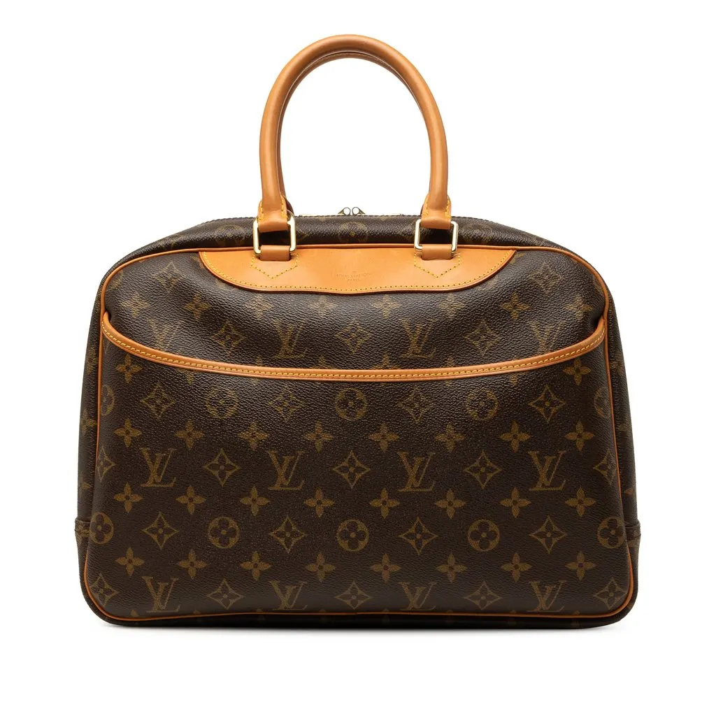 Louis Vuitton Monogram Deauville Brown Canvas Very good - Front View