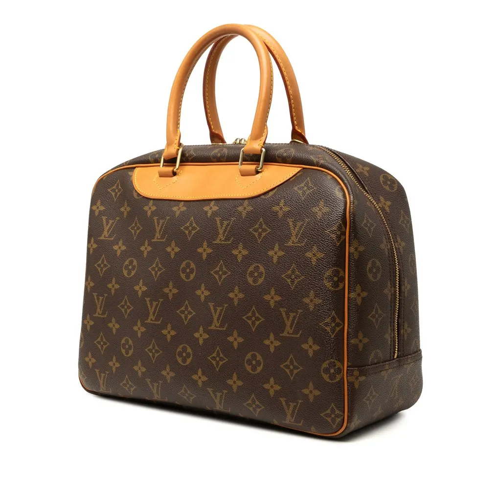 Louis Vuitton Monogram Deauville Brown Canvas Very good - Back View
