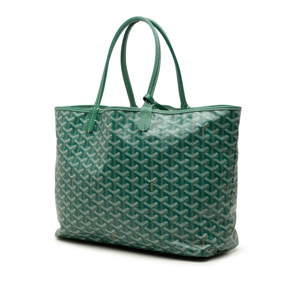 Goyard Goyardine Saint Louis PM Green Very good - Back View