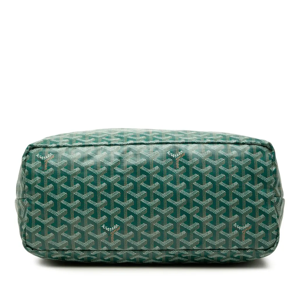 Goyard Goyardine Saint Louis PM Green Very good - Inside View