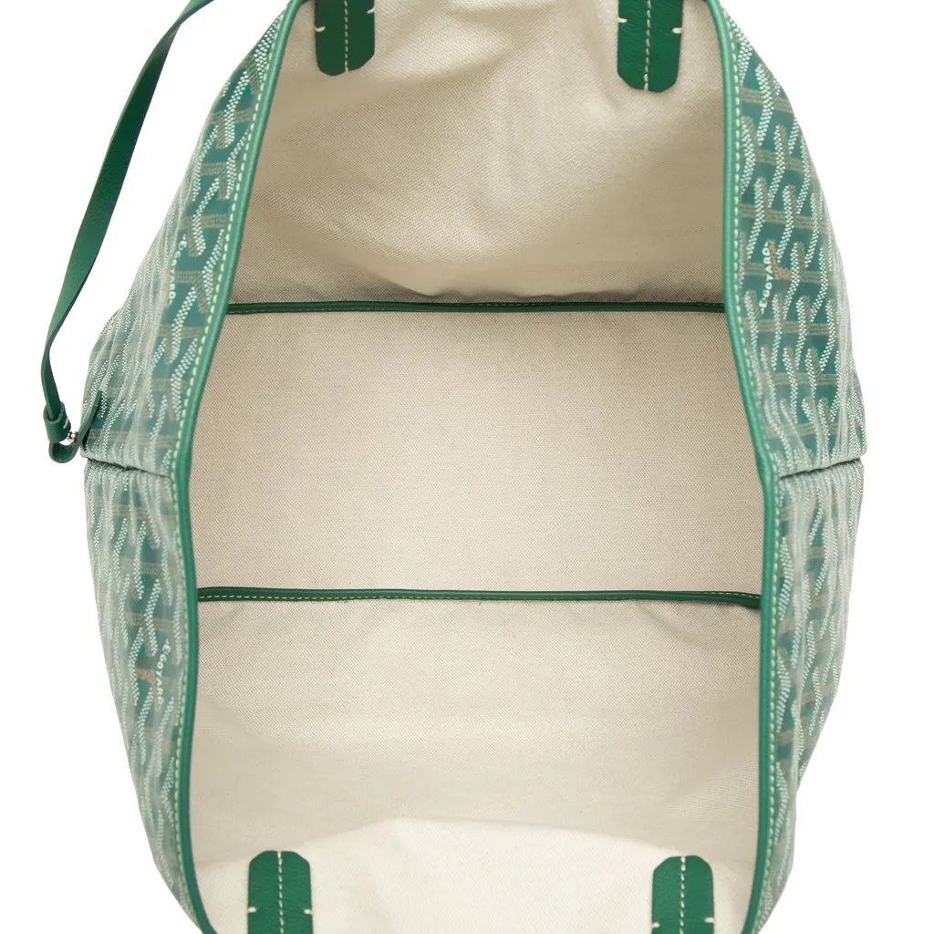 Goyard Goyardine Saint Louis PM Green Very good - Model View