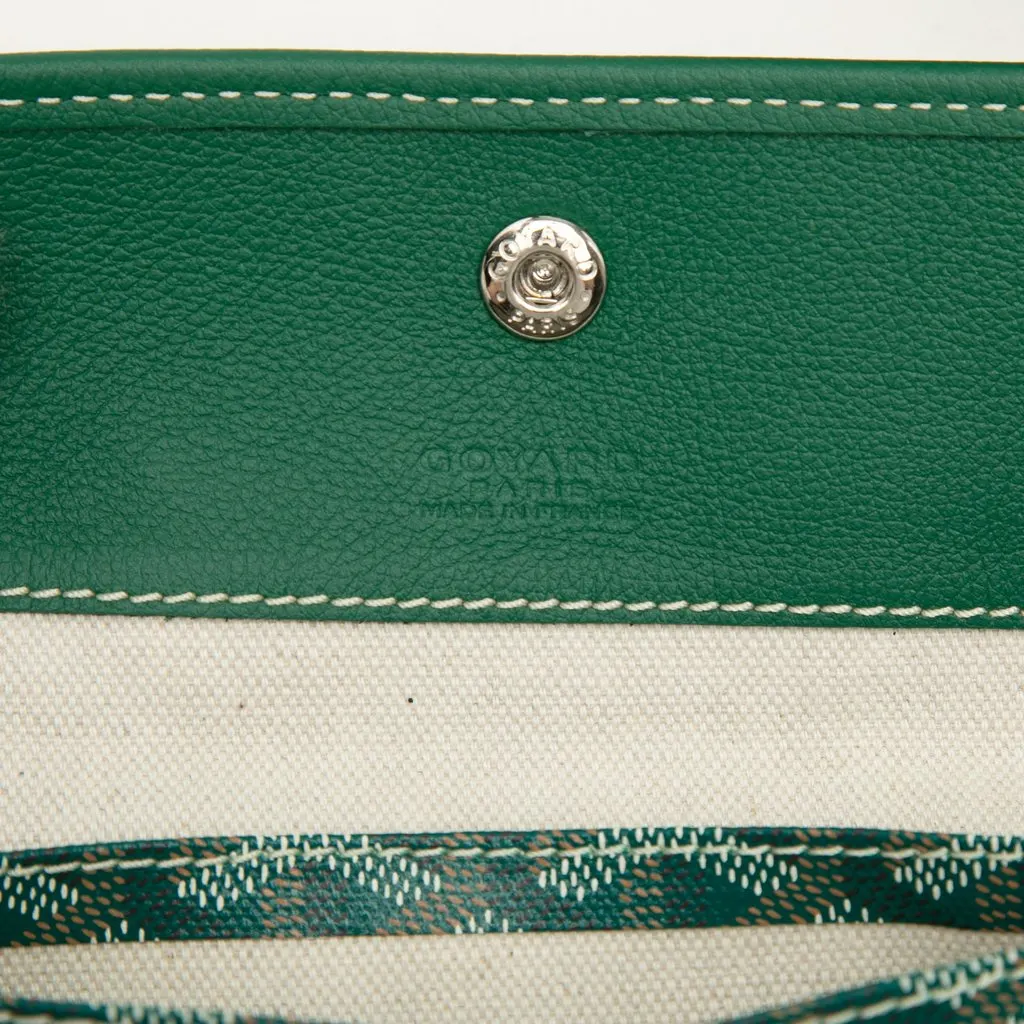 Goyard Goyardine Saint Louis PM Green Very good - Box View