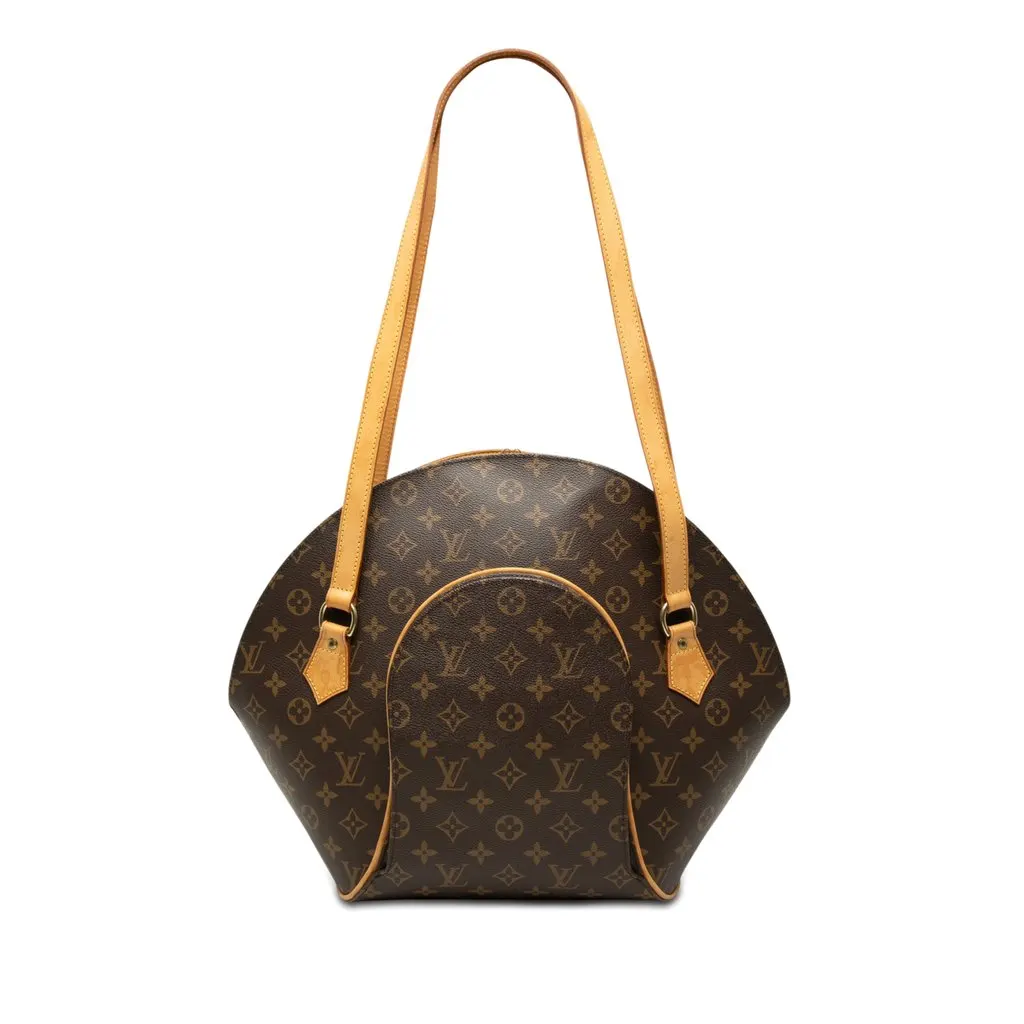 Louis Vuitton Monogram Ellipse GM Shopping Bag Brown Very good - Front View