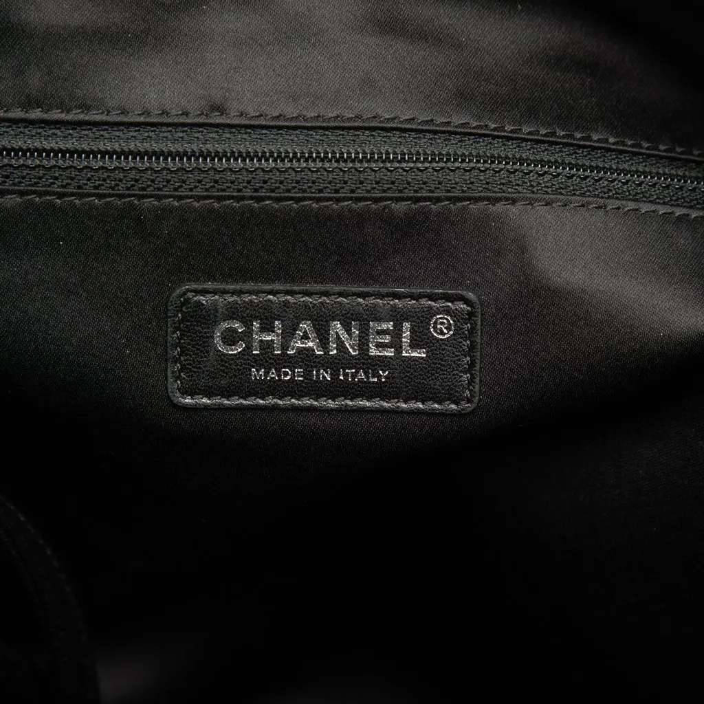 Chanel Quilted Nylon and Tweed Astronaut Essentials Backpack Black Very good - Box View