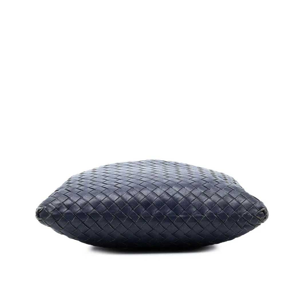 Bottega Veneta Nappa Intrecciato Crossbody Blue Leather Very good - Inside View