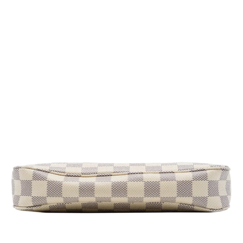 Louis Vuitton Damier Azur Pochette Accessoires White Very good - Inside View