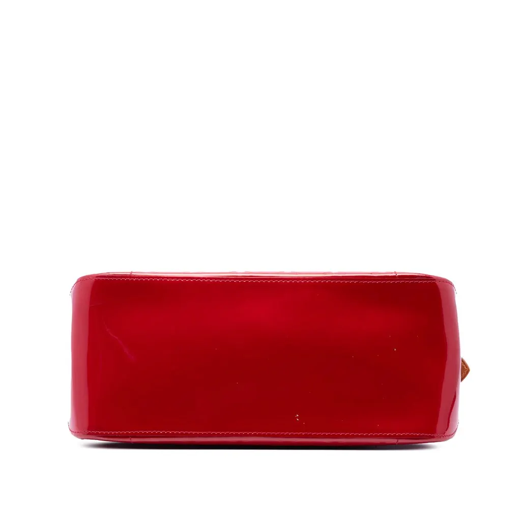Louis Vuitton Monogram Vernis Rosewood Avenue Red Leather Good - Inside View