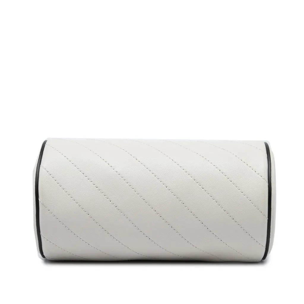 Gucci Mini Calfskin Blondie Barrel Shoulder Bag White Leather Very good - Inside View