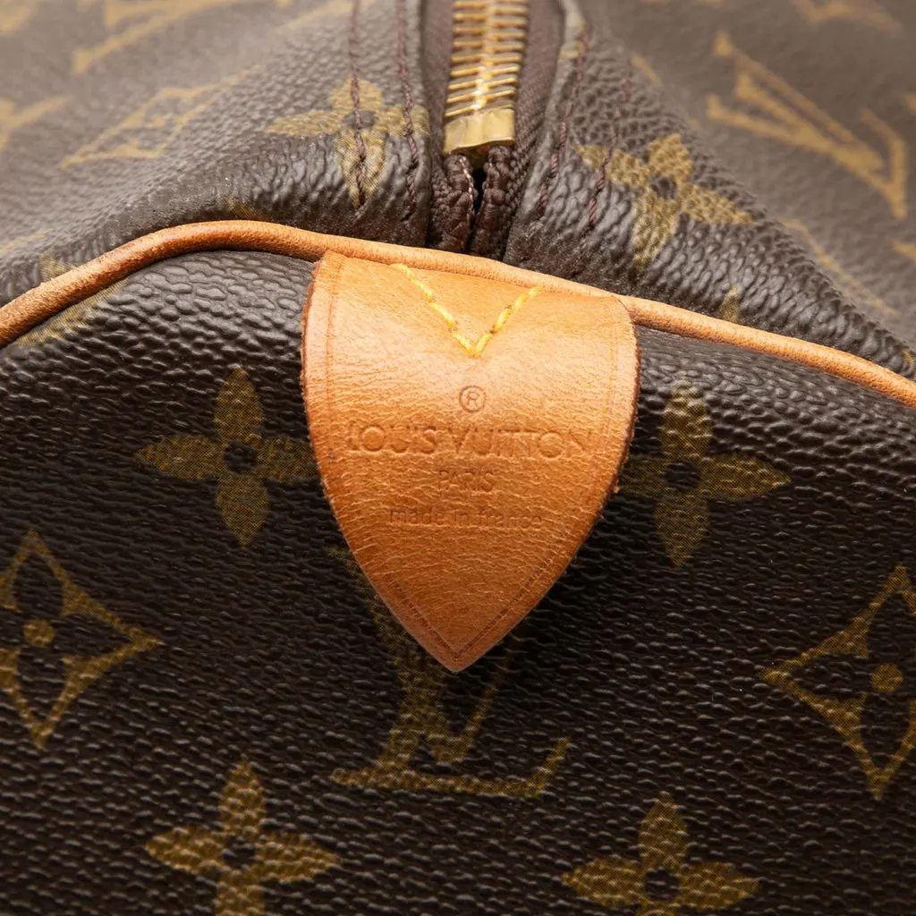 Louis Vuitton Monogram Keepall 60 Brown Very good - Model View