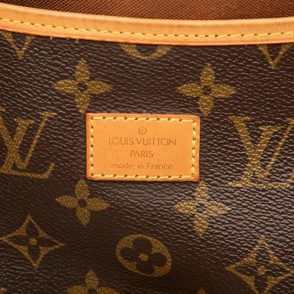 Louis Vuitton Monogram Saumur 35 Brown Canvas Good - Box View