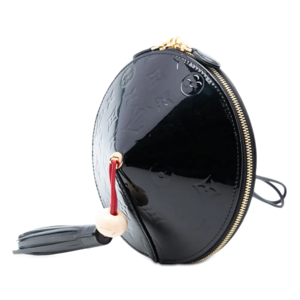 Louis Vuitton Monogram Vernis Toupie Black Leather Very good - Back View