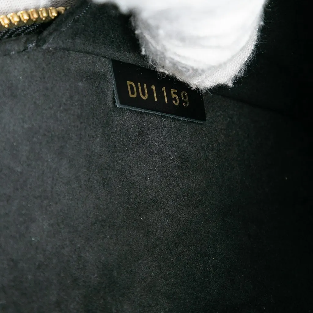 Louis Vuitton Monogram Vernis Toupie Black Leather Very good - Box View
