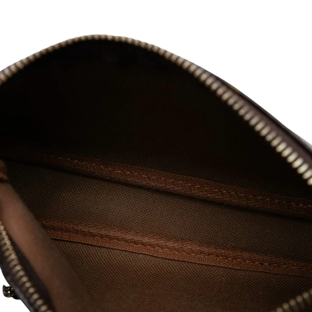 Louis Vuitton Monogram Affiche Mini Pochette Accessoires Brown Very good - Model View