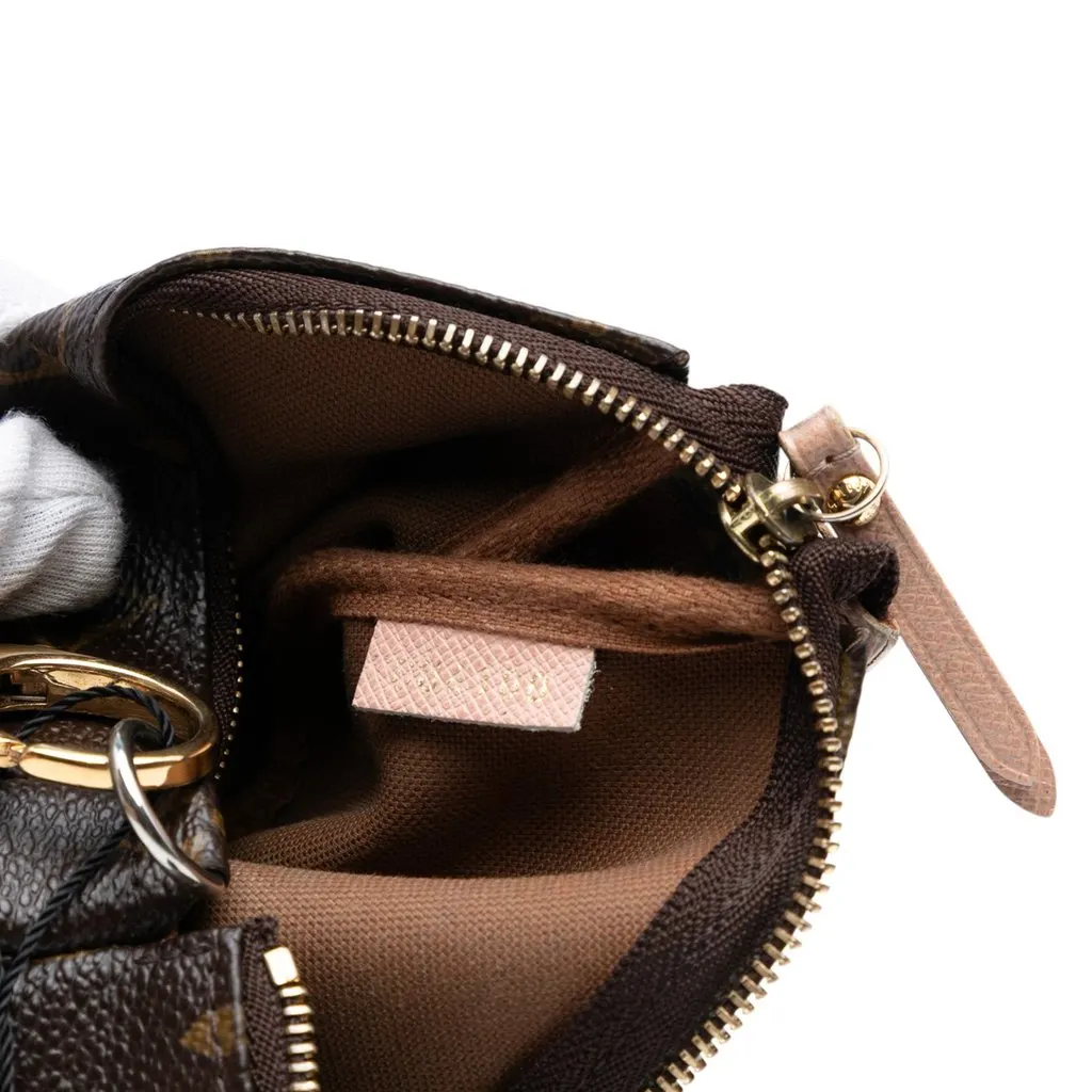 Louis Vuitton Monogram Affiche Mini Pochette Accessoires Brown Very good - Box View