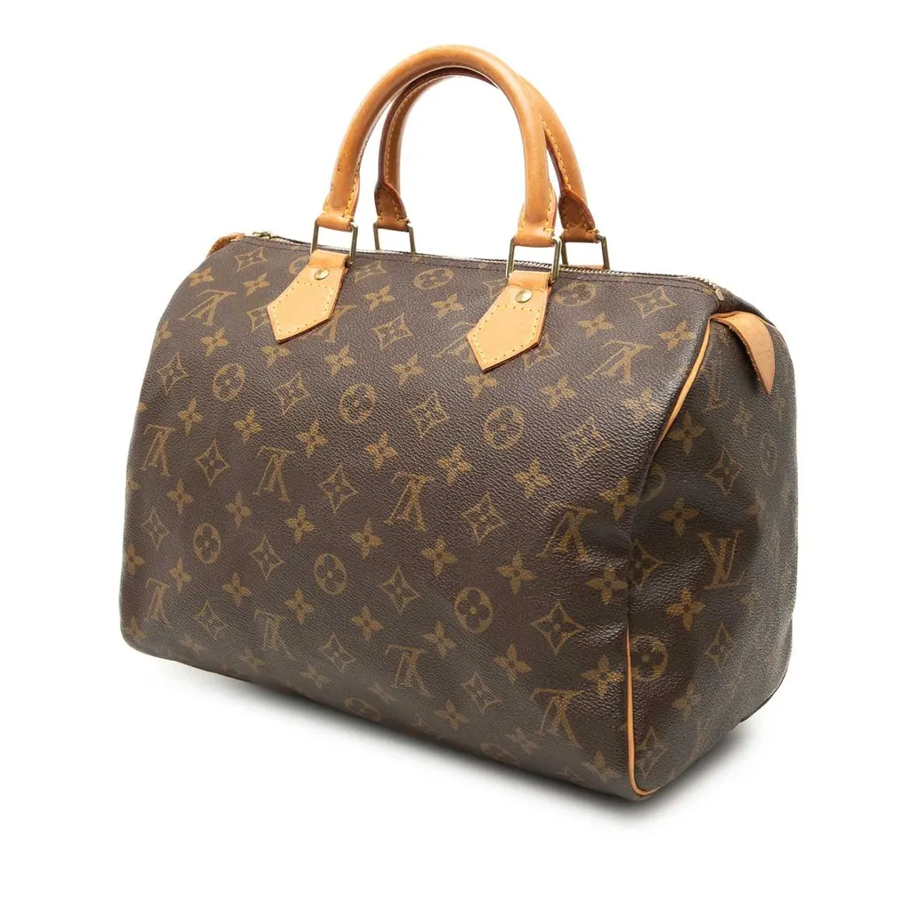 Louis Vuitton Monogram Speedy 30 Brown Very good - Back View